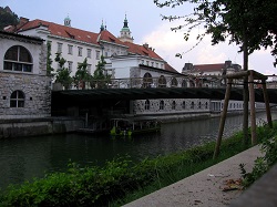 Řeka Lublaňka